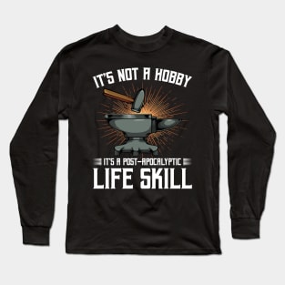 Blacksmith - Smithing - Post-Apocalyptic Life Skill - Blacksmith Long Sleeve T-Shirt